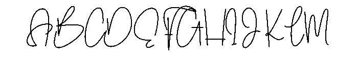 Maisya Birthdays Font UPPERCASE