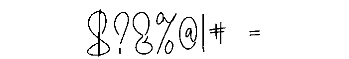 Maisya Font OTHER CHARS