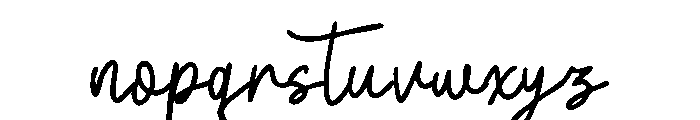 Maithi Font LOWERCASE
