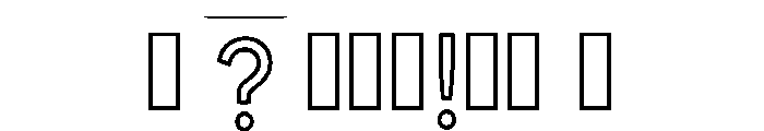 Maize Regular Font OTHER CHARS