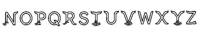 Maize Regular Font LOWERCASE