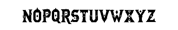 Majapara Font UPPERCASE