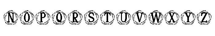 Majestelle Monogram Font LOWERCASE