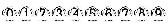 Majestelle Split Monogram Font OTHER CHARS