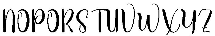 Majestic Calligraphy Font UPPERCASE