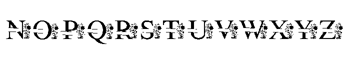 Majestic Monogram Font UPPERCASE