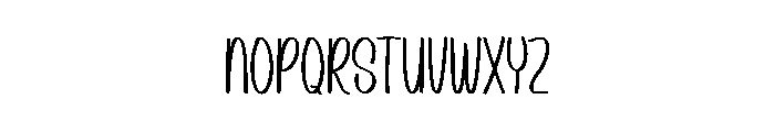 Majestic Paradise Font LOWERCASE