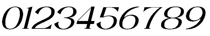 Majestic Romale Italic Font OTHER CHARS