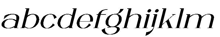 Majestic Romale Italic FONT