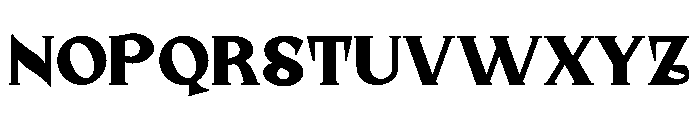 MajesticNight Font UPPERCASE