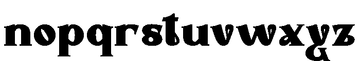 MajesticNight Font LOWERCASE