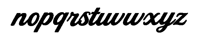 Majestica Font LOWERCASE