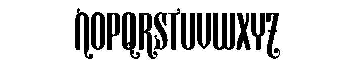Majestique Font UPPERCASE