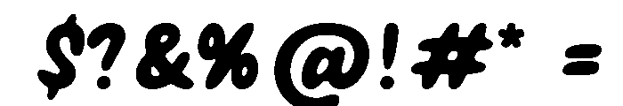 Majika Regular Font OTHER CHARS