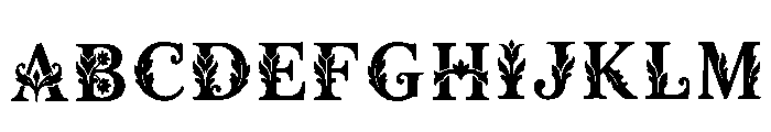 Major Regular Font UPPERCASE