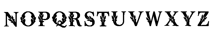 Major Regular Font UPPERCASE