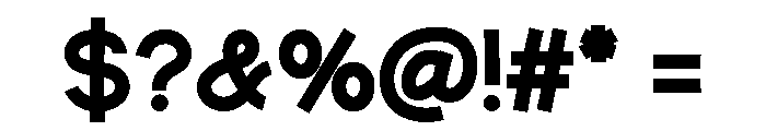 Majorities Font OTHER CHARS
