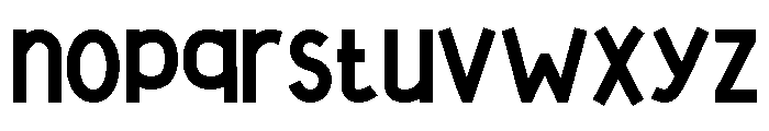 Majorities Font LOWERCASE