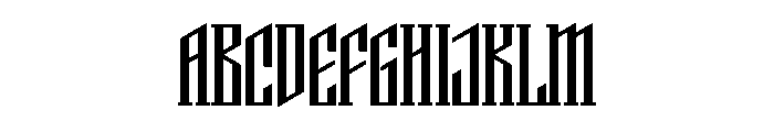 Makaio Font UPPERCASE