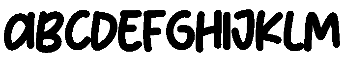 Makan Wenak Font UPPERCASE