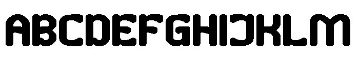 Makanan Indonesia Bold Font UPPERCASE