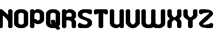 Makanan Indonesia Bold Font UPPERCASE