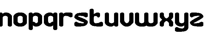 Makanan Indonesia Bold Font LOWERCASE