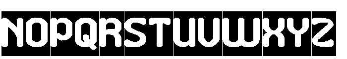 Makanan Indonesia-Inverse Font UPPERCASE