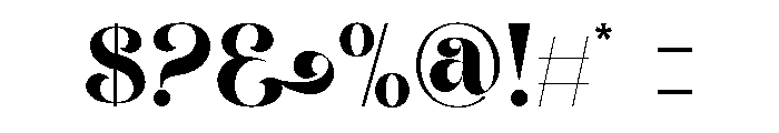 Make Golden Font OTHER CHARS