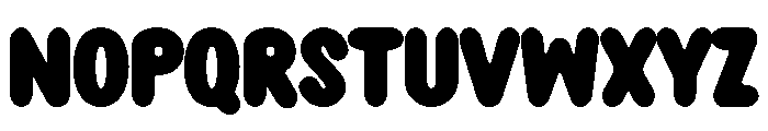 Make Groovy Regular Font UPPERCASE