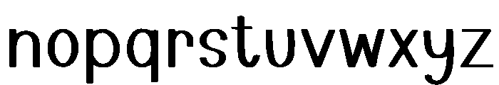 Make Progress Font LOWERCASE