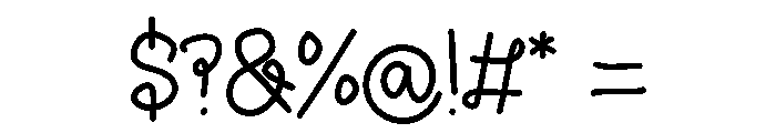 Make Regular Font OTHER CHARS