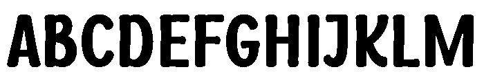 Make Shocks Font UPPERCASE