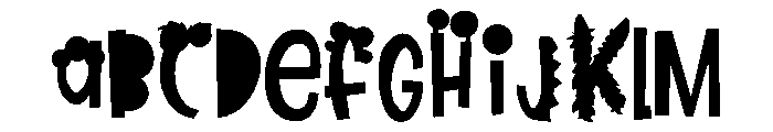 Make-a-monster CF FONT
