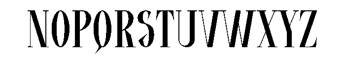 Makenlla Font UPPERCASE