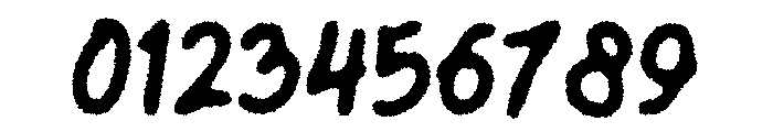 Maker Order Distort-Regular Font OTHER CHARS