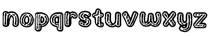 Makers Font LOWERCASE