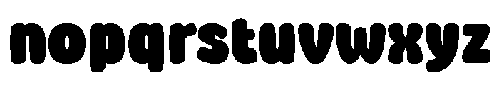 Making Strides Font LOWERCASE