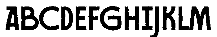 Makura Font UPPERCASE