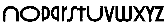Makura Font LOWERCASE