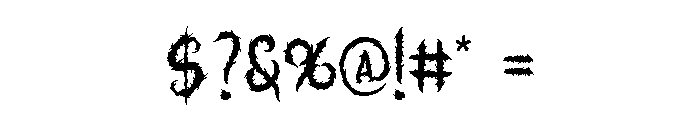 Malakam Font OTHER CHARS