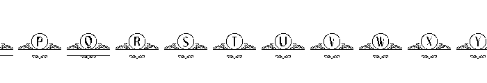 Malam Retro Font UPPERCASE