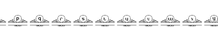 MalamRetroRegular Font LOWERCASE