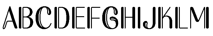 Malchis Regular Font UPPERCASE