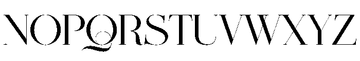 Malcine Font UPPERCASE