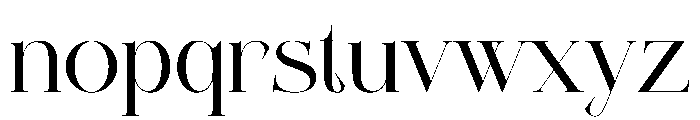Malcine Font LOWERCASE
