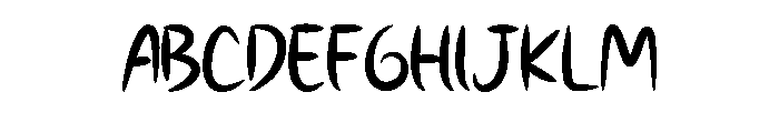 Maldiko Regular Font UPPERCASE