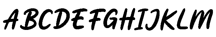 Maldives Holiday Regular Font UPPERCASE