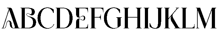 Malerine Regular Font UPPERCASE