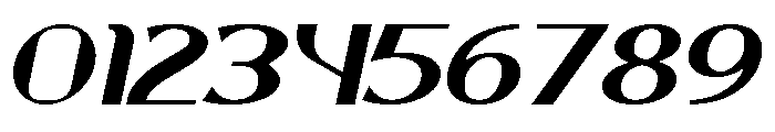 Malevoice Italic Font OTHER CHARS